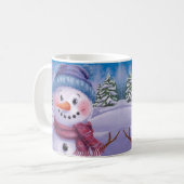 Frosty the Snowman Holiday Tasse (Vorderseite Links)