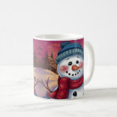 Frosty the Snowman Holiday Tasse (VorderseiteRechts)
