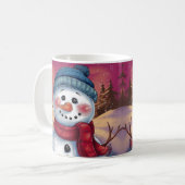 Frosty the Snowman Holiday Tasse (Vorderseite Links)