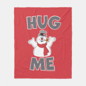 Frosty the Snowman™ | Hug Me Fleecedecke (Vorderseite)
