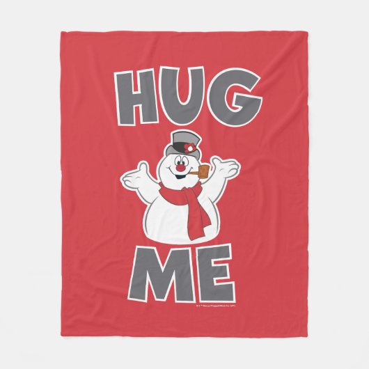 Frosty the Snowman™ | Hug Me Fleecedecke (Vorderseite)
