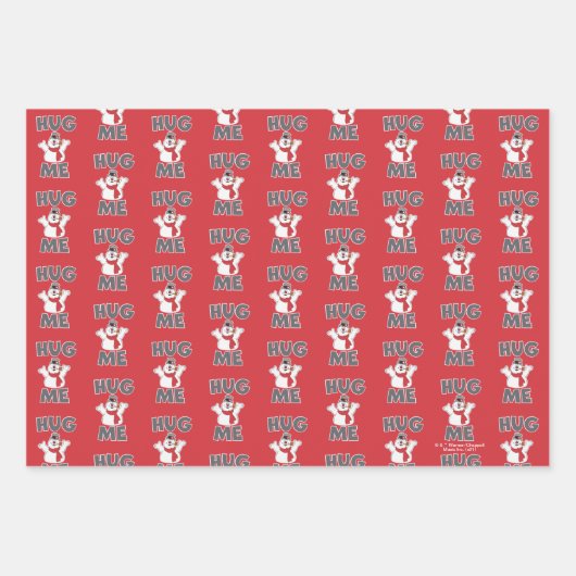 Frosty the Snowman™ | Hug Me Geschenkpapier Set (Vorderseite 3)