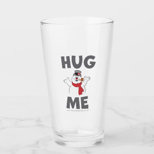Frosty the Snowman™ | Hug Me Glas (Vorderseite)