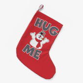 Frosty the Snowman™ | Hug Me Kleiner Weihnachtsstrumpf (Vorderansicht (hängend))