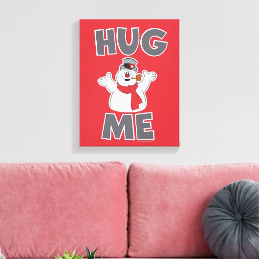 Frosty the Snowman™ | Hug Me Leinwanddruck (Insitu (Wohnzimmer))