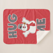 Frosty the Snowman™ | Hug Me Sherpadecke (Vorderseite (Horizontal))
