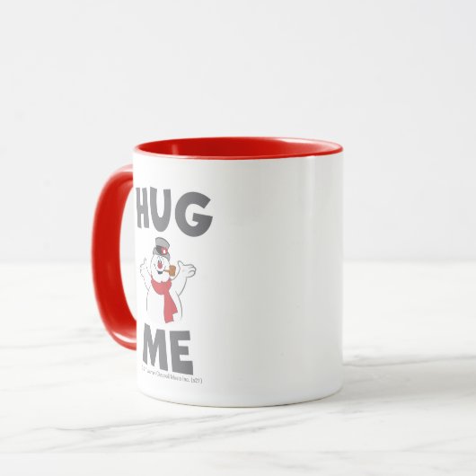Frosty the Snowman™ | Hug Me Tasse (Vorderseite Links)