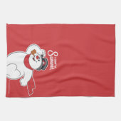 Frosty the Snowman™ | Ich mache den Sommer nicht Geschirrtuch (Horizontal)