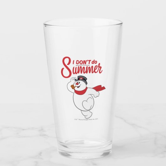 Frosty the Snowman™ | Ich mache den Sommer nicht Glas (Vorderseite)