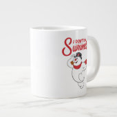 Frosty the Snowman™ | Ich mache den Sommer nicht Jumbo-Tasse (Vorderseite Rechts)