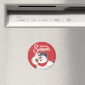 Frosty the Snowman™ | Ich mache den Sommer nicht Magnet (In Situ (Geschirrspüler))