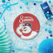 Frosty the Snowman™ | Ich mache den Sommer nicht Pappteller (Party)