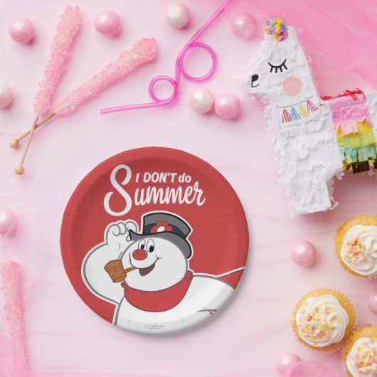Frosty the Snowman™ | Ich mache den Sommer nicht Pappteller (Party)