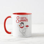 Frosty the Snowman™ | Ich mache den Sommer nicht Tasse (Links)
