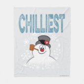Frosty the Snowman™ | Kältester Fleecedecke (Vorderseite)