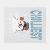 Frosty the Snowman™ | Kältester Fleecedecke (Vorderseite (Horizontal))