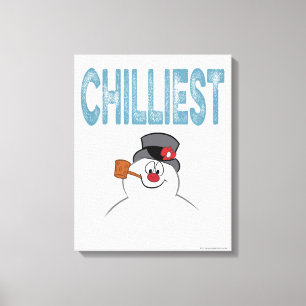 Frosty the Snowman™ Kältester Leinwanddruck