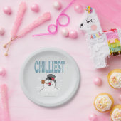 Frosty the Snowman™ | Kältester Pappteller (Party)