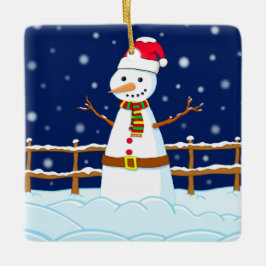 Frosty the Snowman Keramikornament