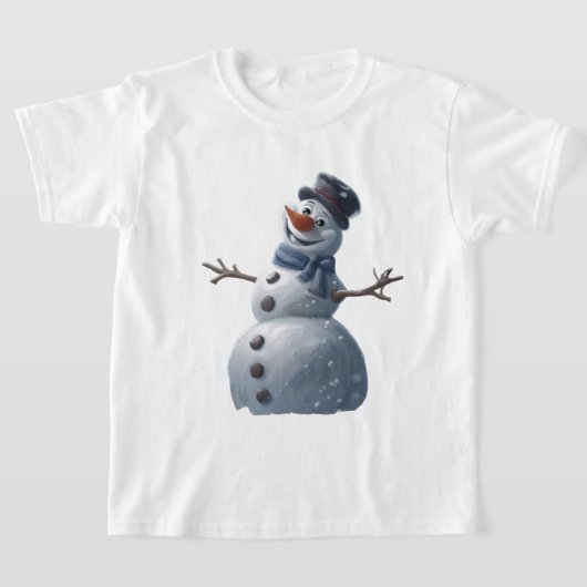 Frosty the Snowman Kids T - Shirt (Ablage )