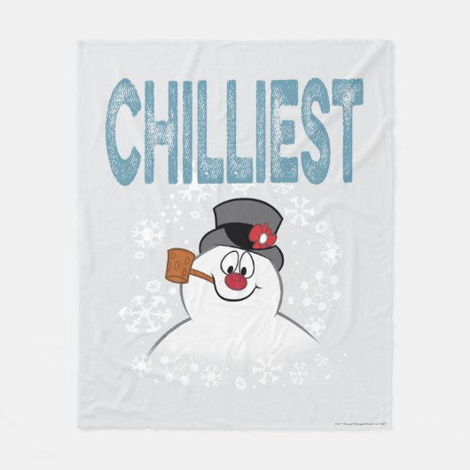 Frosty the Snowman™ | Kinderfrühstück Fleecedecke (Vorderseite)