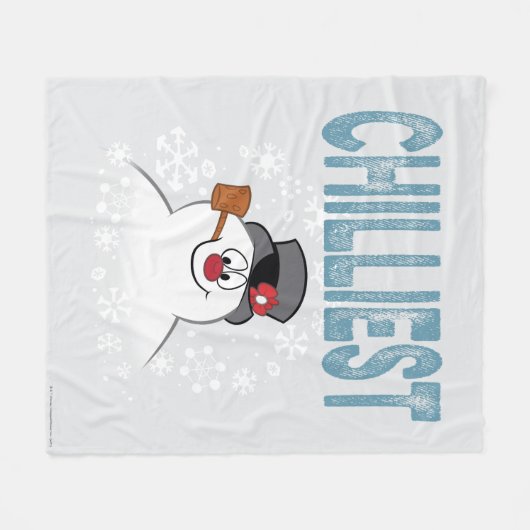 Frosty the Snowman™ | Kinderfrühstück Fleecedecke (Vorderseite (Horizontal))