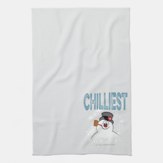 Frosty the Snowman™ | Kinderfrühstück Geschirrtuch (Vertikal)