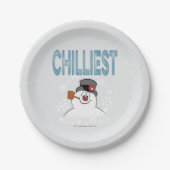 Frosty the Snowman™ | Kinderfrühstück Pappteller (Vorderseite)