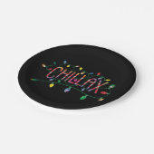 Frosty the Snowman™ | Kinderlicht Pappteller (Schrägansicht)