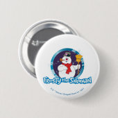 Frosty the Snowman™ | Magisches Frostportrait Button (Vorne & Hinten)