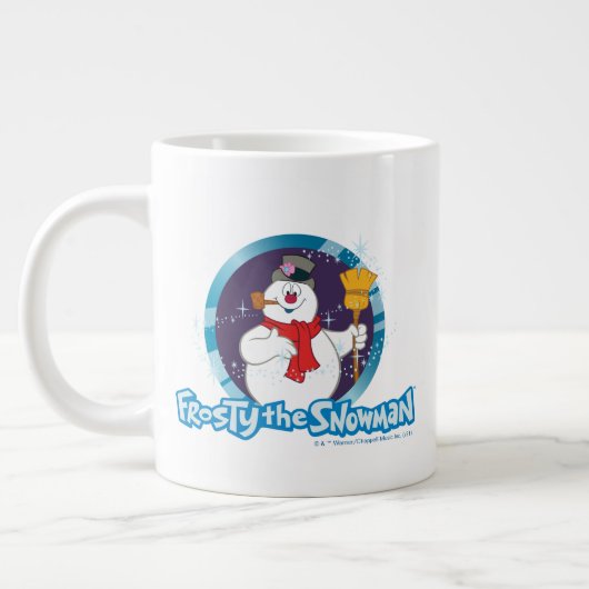Frosty the Snowman™ | Magisches Frostportrait Jumbo-Tasse (Links)