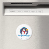 Frosty the Snowman™ | Magisches Frostportrait Magnet (In Situ (Geschirrspüler))