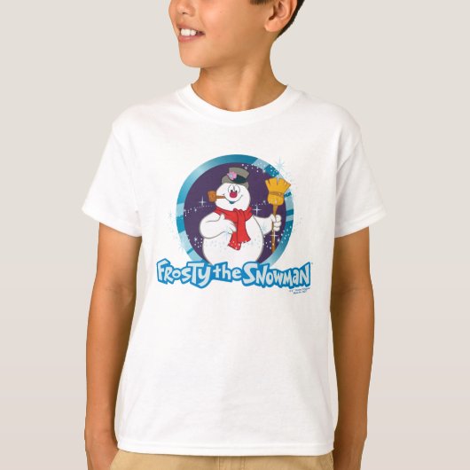 Frosty the Snowman | Magisches Frostportrait T-Shirt (Vorderseite)