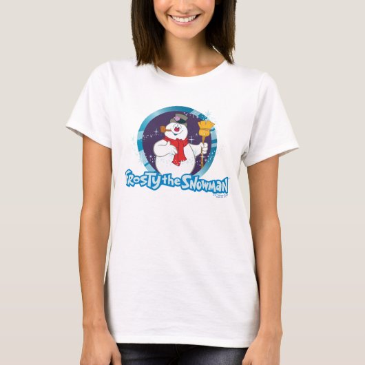 Frosty the Snowman™ | Magisches Frostportrait T-Shirt (Vorderseite)