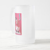 frosty The Snowman Mattglas Bierglas (Vorderseite Links)