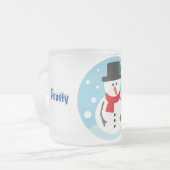 Frosty the Snowman Mattglastasse (Vorderseite Links)
