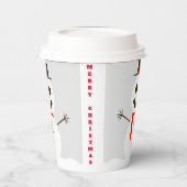 Frosty the Snowman Paper Cup Pappbecher (Links)