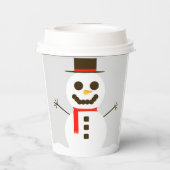 Frosty the Snowman Paper Cup Pappbecher (Rückseite)