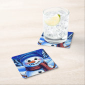 Frosty the Snowman Paper Untersetzer (Vor Ort)