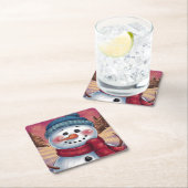 Frosty the Snowman Paper Untersetzer (Vor Ort)