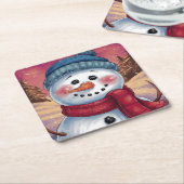 Frosty the Snowman Paper Untersetzer (angewinkelt)