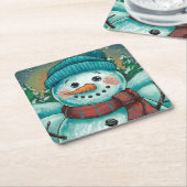 Frosty the Snowman Paper Untersetzer (angewinkelt)