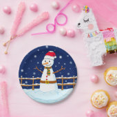 Frosty the Snowman Pappteller (Party)