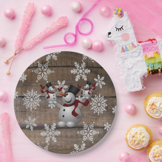 Frosty The Snowman Pappteller (Party)