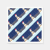 Frosty the Snowman Serviette (Vorderseite)