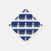 Frosty the Snowman Serviette (Ecke)