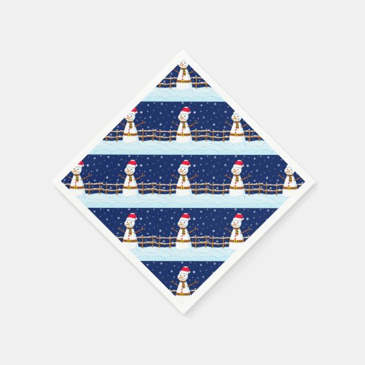 Frosty the Snowman Serviette (Ecke)