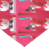 frosty The Snowman Tischdecke (Schrägansicht)