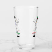 "Frosty the Snowman" Trinkglas Glas (Links)