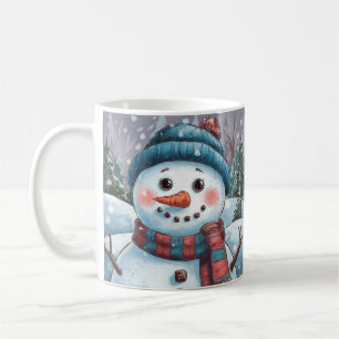 Frosty the Snowman Weihnachtsbecher Kaffeetasse